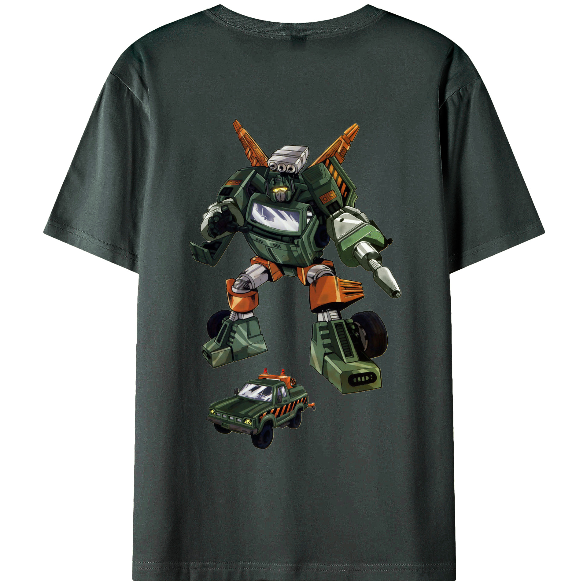 （画像用）  綿100％ メンズ半袖Tシャツ（バックプリント） 通気性